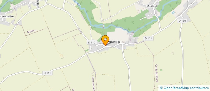 localisation de l'entreprise SCI VANBEVER à MOLEANS