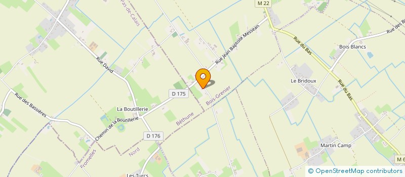 localisation de l'entreprise SCI VANBRUGGHE IMMOBILIER  BOIS-GRENIER