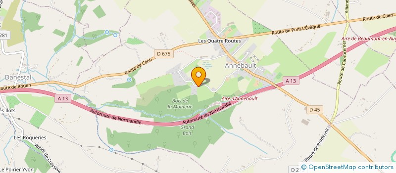 localisation de l'entreprise SCI VANDA  ANNEBAULT