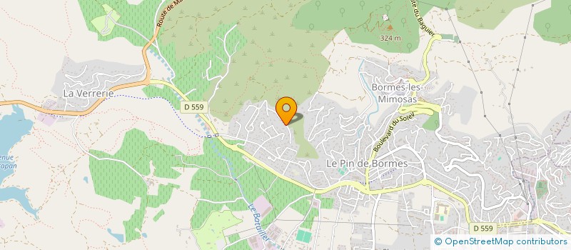localisation de l'entreprise SCI VANDAELE à BORMES-LES-MIMOSAS