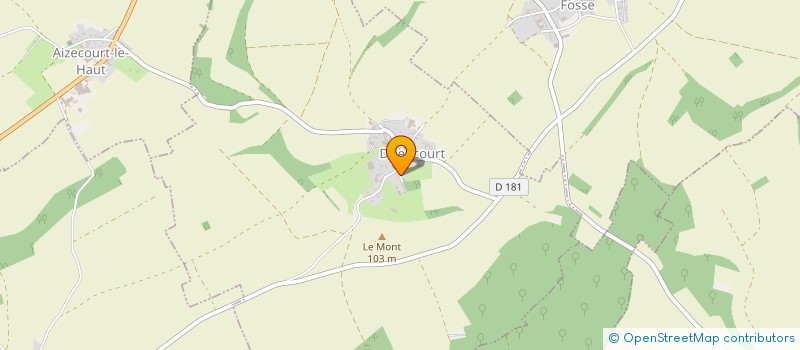 localisation de l'entreprise SCI VANDAELE-WELELE  DRIENCOURT