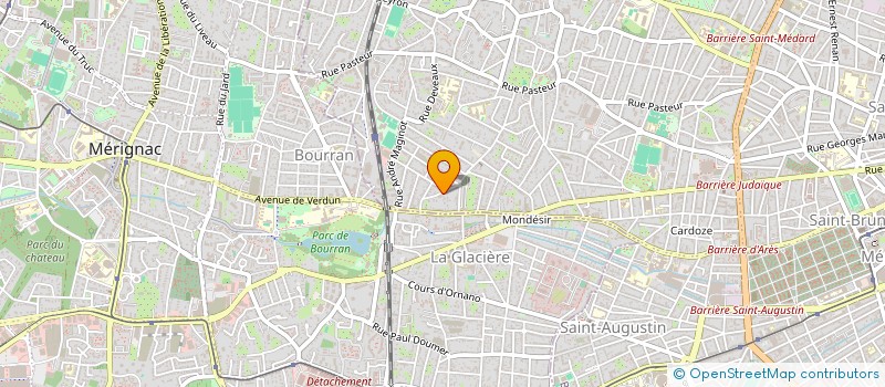 localisation de l'entreprise SCI VANDAMME - MANCA  BORDEAUX