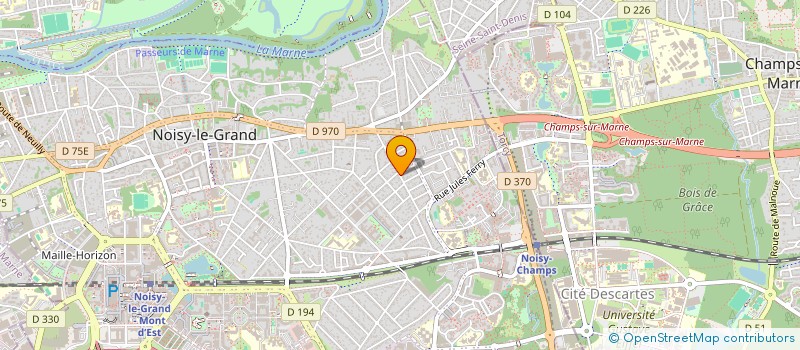 localisation de l'entreprise SCI VANDARA à NOISY-LE-GRAND