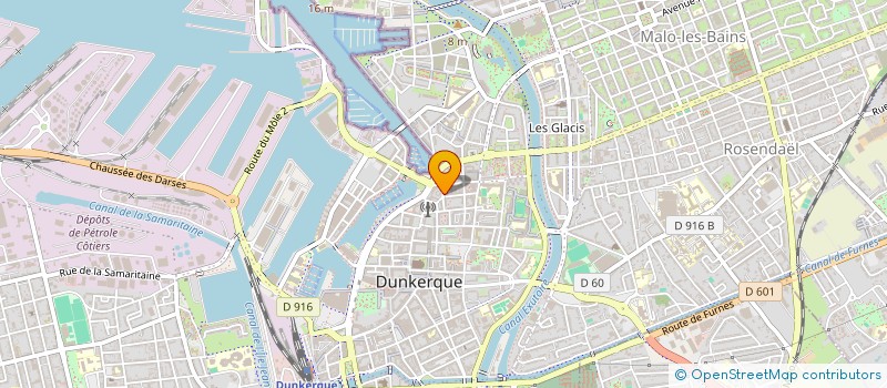 localisation de l'entreprise SCI VANDENBERGHE FRERES à DUNKERQUE
