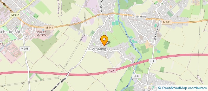 localisation de l'entreprise SCI VANDENBROUCKE  ANSTAING