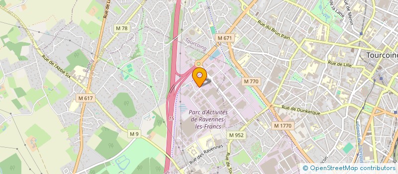 localisation de l'entreprise SCI VANDENBULCKE FRERES  BONDUES