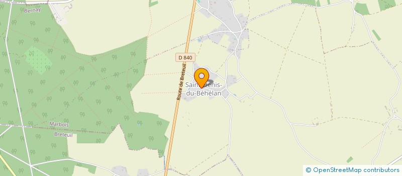 localisation de l'entreprise SCI VANDENBUSSCHE  MARBOIS