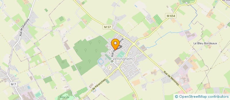 localisation de l'entreprise SCI VANDENBUSSCHE ROGEZ  VERLINGHEM