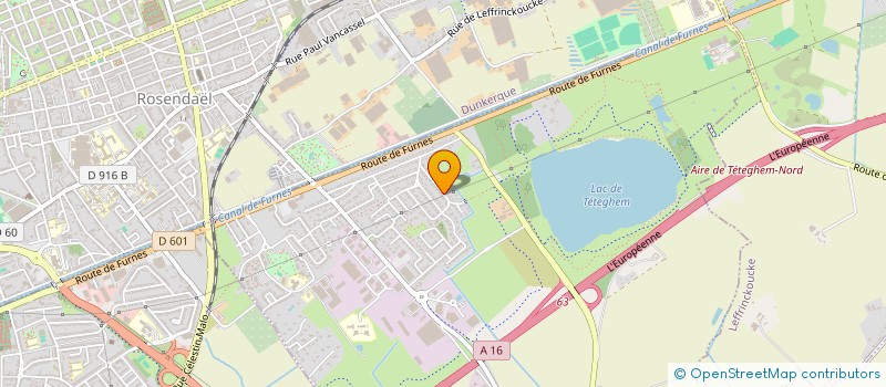 localisation de l'entreprise SCI VANDENBUSSCHE TANIT à DUNKERQUE