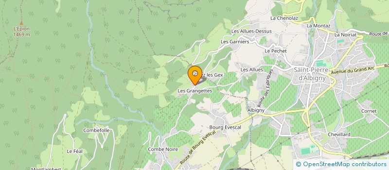 localisation de l'entreprise SCI VANDER & CO  SAINT-JEAN-DE-LA-PORTE