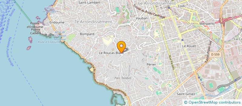 localisation de l'entreprise SCI VANDERBAL à MARSEILLE