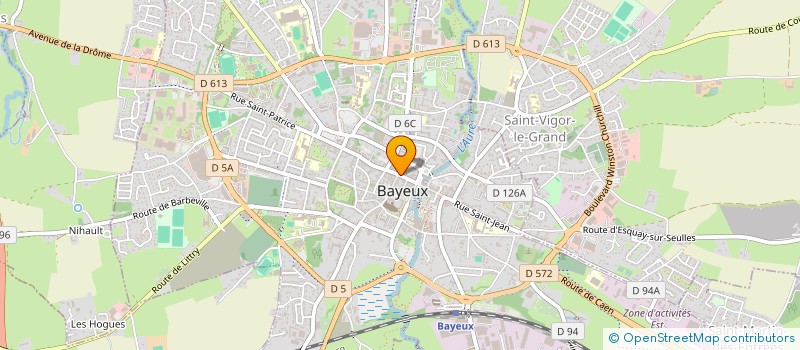 localisation de l'entreprise SCI VANDERMEERSCH  BAYEUX