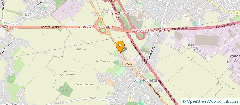 localisation de l'entreprise SCI VANDEVILLE  AIX-NOULETTE