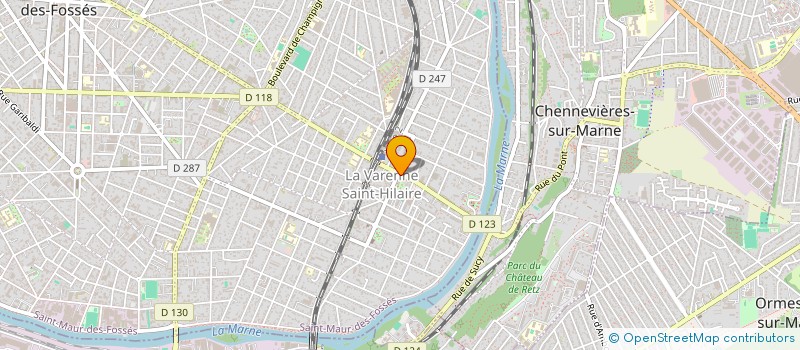 localisation de l'entreprise SCI VANDEVOORDE à SAINT-MAUR-DES-FOSSES