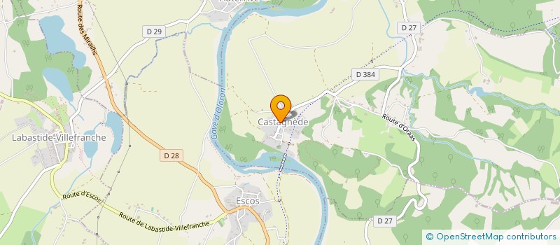 localisation de l'entreprise SCI VANDEWEGHE à LABASTIDE-VILLEFRANCHE