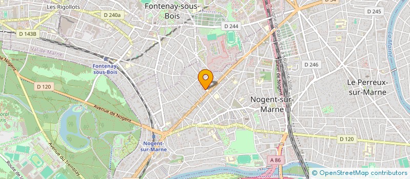 localisation de l'entreprise SCI VANDONE à NOGENT-SUR-MARNE