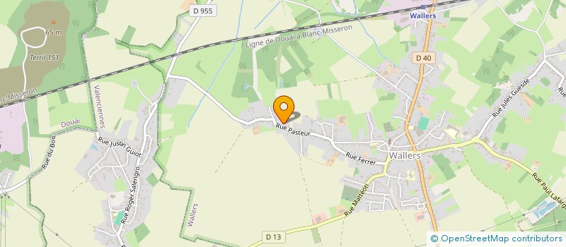 localisation de l'entreprise SCI VANDYCK IMMO à WALLERS