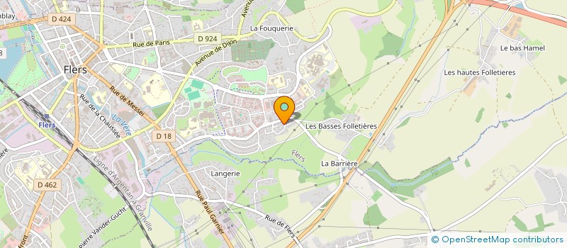 localisation de l'entreprise SCI VANEL à FLERS