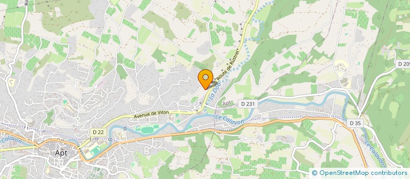 localisation de l'entreprise SCI VANEL  APT