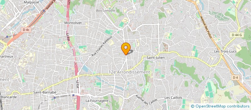 localisation de l'entreprise SCI VANESON à MARSEILLE