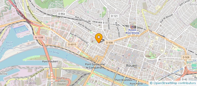 localisation de l'entreprise SCI VANESSA à ROUEN