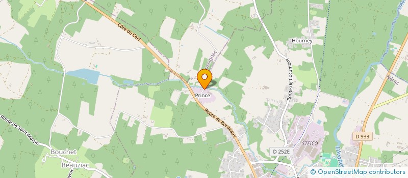 localisation de l'entreprise SCI VANESSA & LAETITIA  CASTELJALOUX