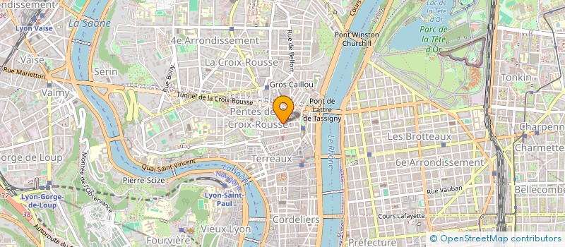 localisation de l'entreprise SCI VANG à LYON