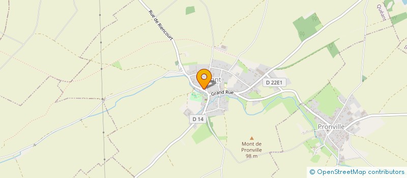 localisation de l'entreprise SCI VANGEL  QUEANT