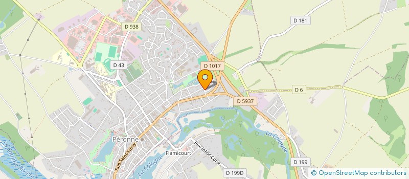 localisation de l'entreprise SCI VANGENDT à PERONNE