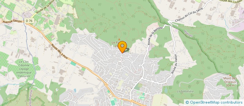 localisation de l'entreprise SCI VANHEES  CARQUEIRANNE