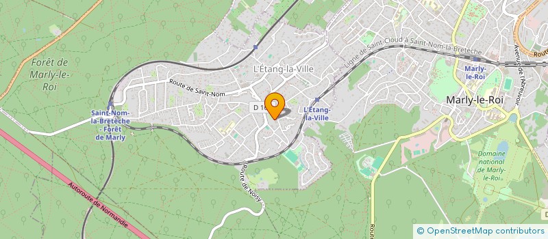 localisation de l'entreprise SCI VANICHA  L'ETANG-LA-VILLE