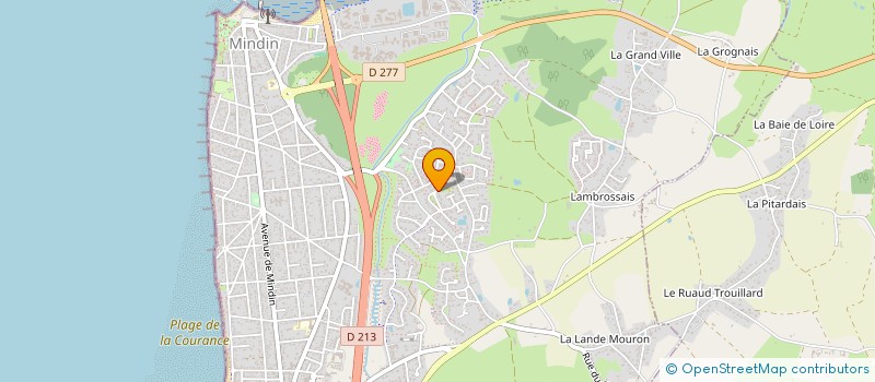 localisation de l'entreprise SCI  VANILL & CA à SAINT-BREVIN-LES-PINS