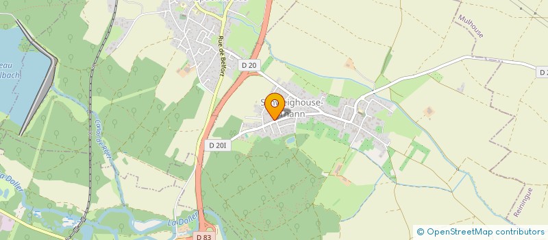 localisation de l'entreprise SCI VANILLE  SCHWEIGHOUSE-THANN