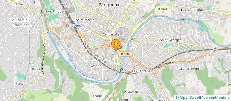 localisation de l'entreprise SCI VANILLE à PERIGUEUX