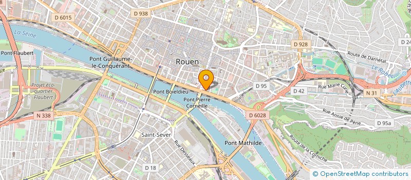 localisation de l'entreprise SCI VANILLE à ROUEN