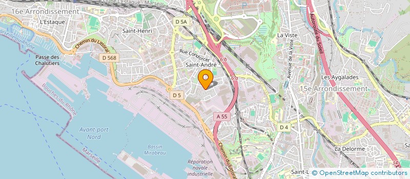 localisation de l'entreprise SCI VANILLE à MARSEILLE