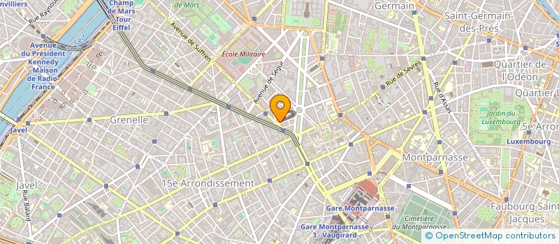 localisation de l'entreprise SCI VANILLE  PARIS