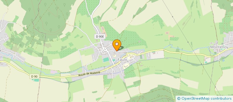 localisation de l'entreprise SCI VANILLE  FAULX