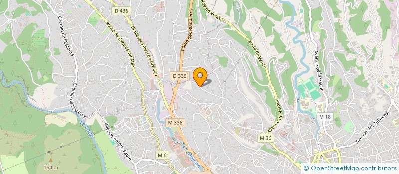 localisation de l'entreprise SCI VANINO à CAGNES-SUR-MER