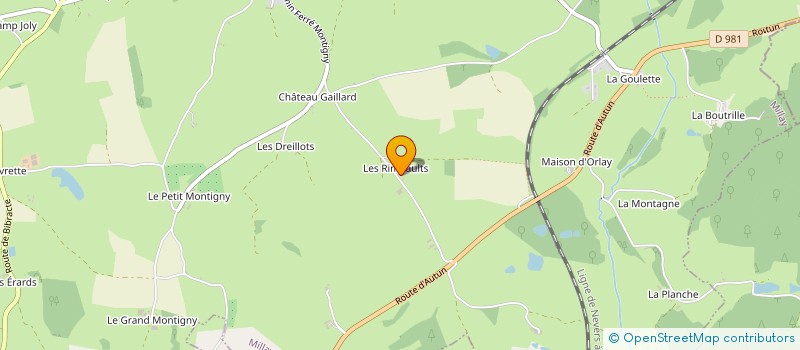 localisation de l'entreprise SCI VANKEER - NAUMENKO  MILLAY