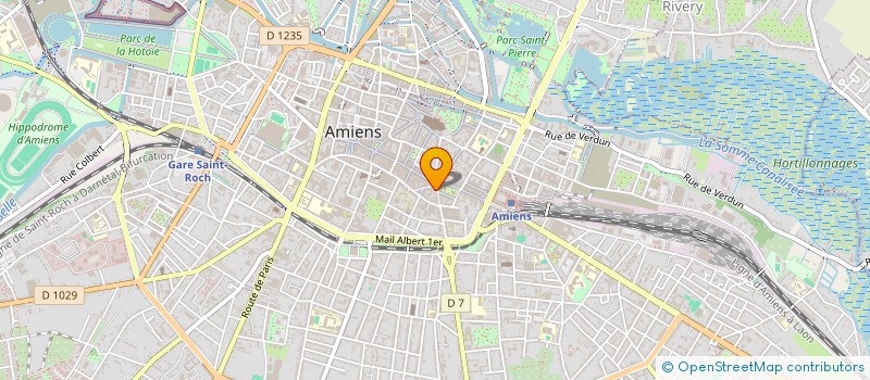 localisation de l'entreprise SCI VANLEN à AMIENS