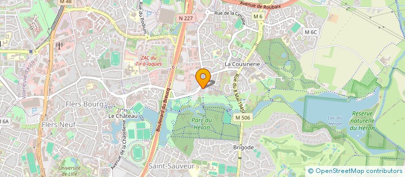 localisation de l'entreprise SCI VANLEN à VILLENEUVE-D'ASCQ