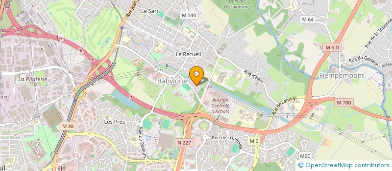 localisation de l'entreprise SCI VANLITS VERSAILLES à VILLENEUVE-D'ASCQ