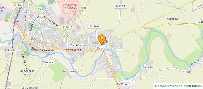 localisation de l'entreprise SCI VANN à YEVRES