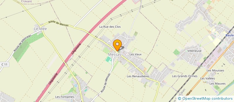 localisation de l'entreprise SCI VANN  MESSAS