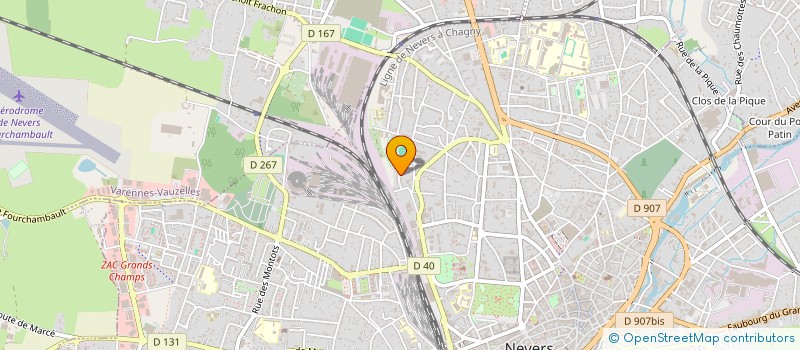 localisation de l'entreprise SCI VANNAIRE à NEVERS