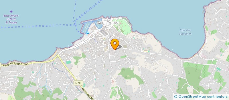 localisation de l'entreprise SCI VANO à SAINT TROPEZ