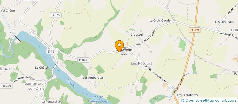 localisation de l'entreprise SCI VANODIE à PUTANGES-LE-LAC