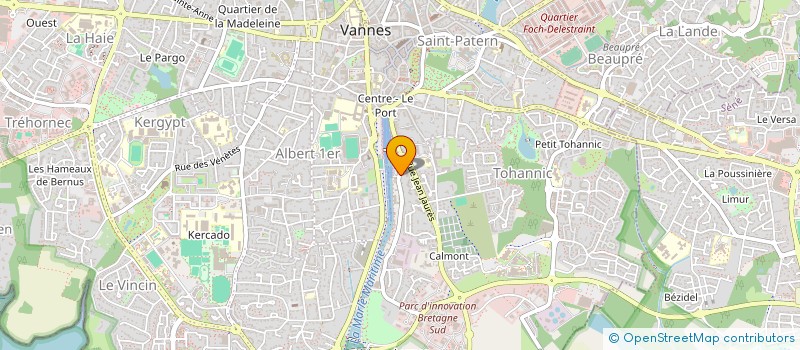 localisation de l'entreprise SCI VANOMAN à VANNES