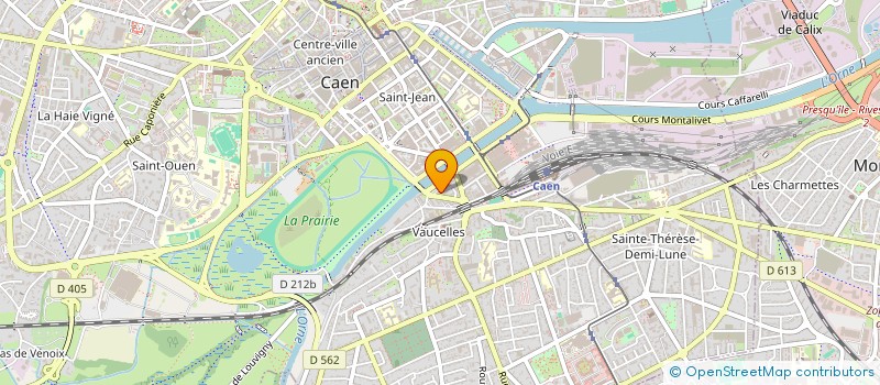 localisation de l'entreprise SCI VANOT  CAEN
